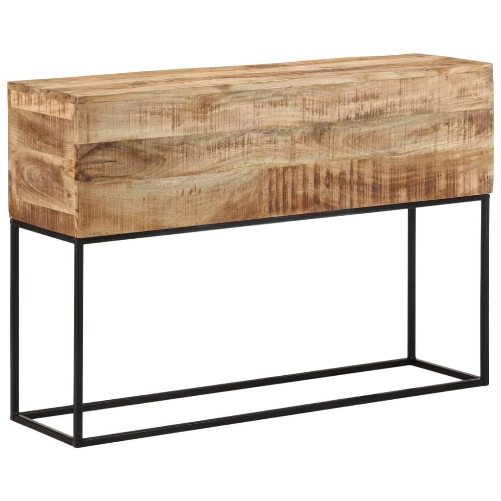 Console Table Depth 30 cm 110 cm 75 cm Solid rough mango wood
