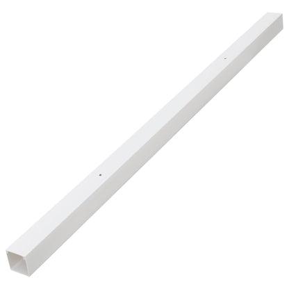 vidaXL Cable Trunking 60x60 mm 10 m PVC 4