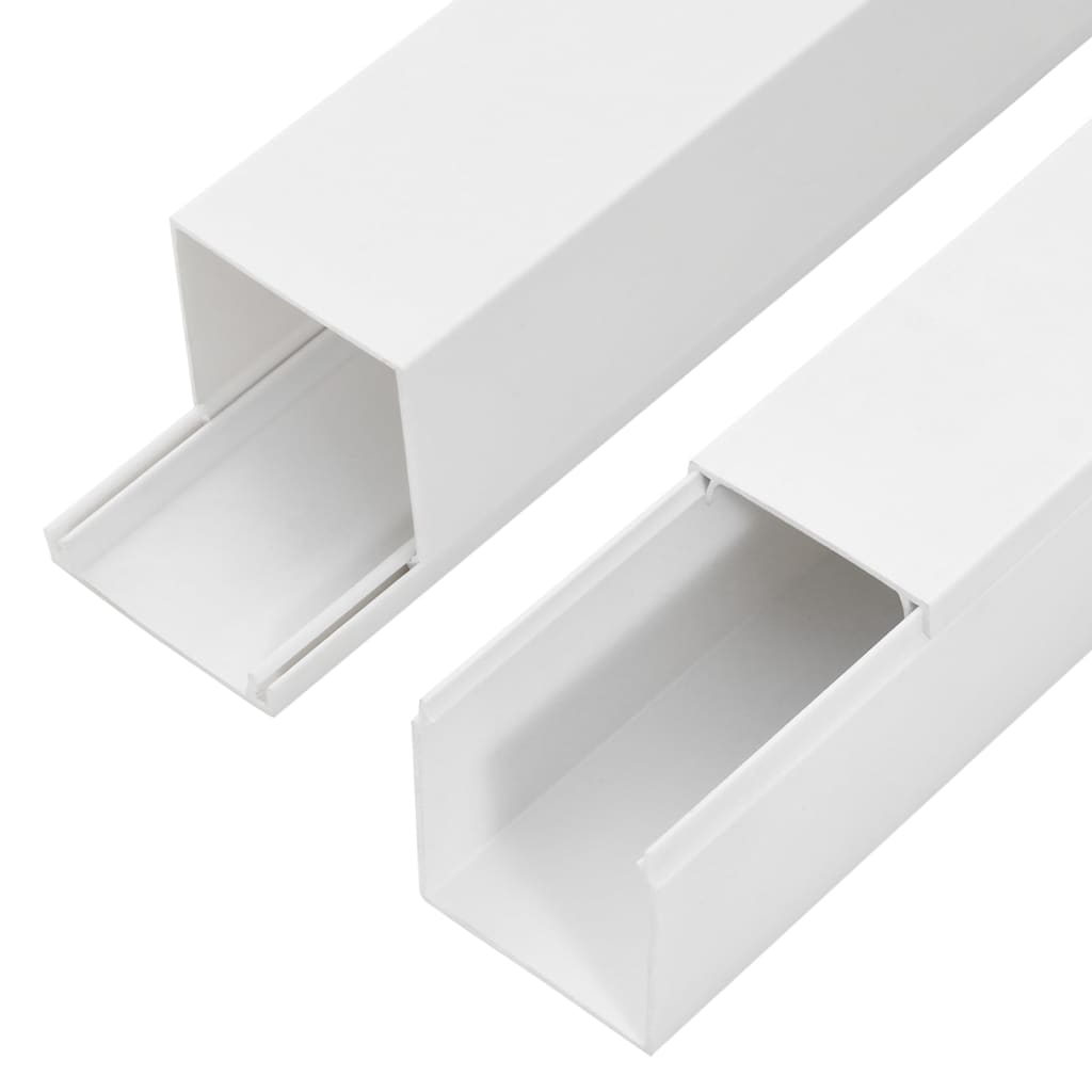 vidaXL Cable Trunking 50x25 mm 30 m PVC 6