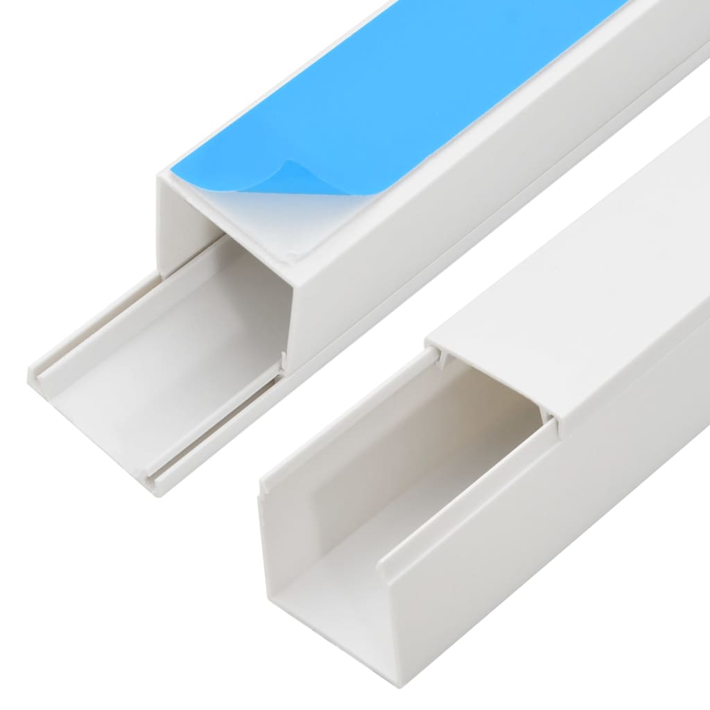 vidaXL Cable Trunking Self-Adhesive 40x25 mm 30 m PVC 6