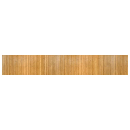 vidaXL Rug Rectangular Nature 80x500 cm Bamboo 2