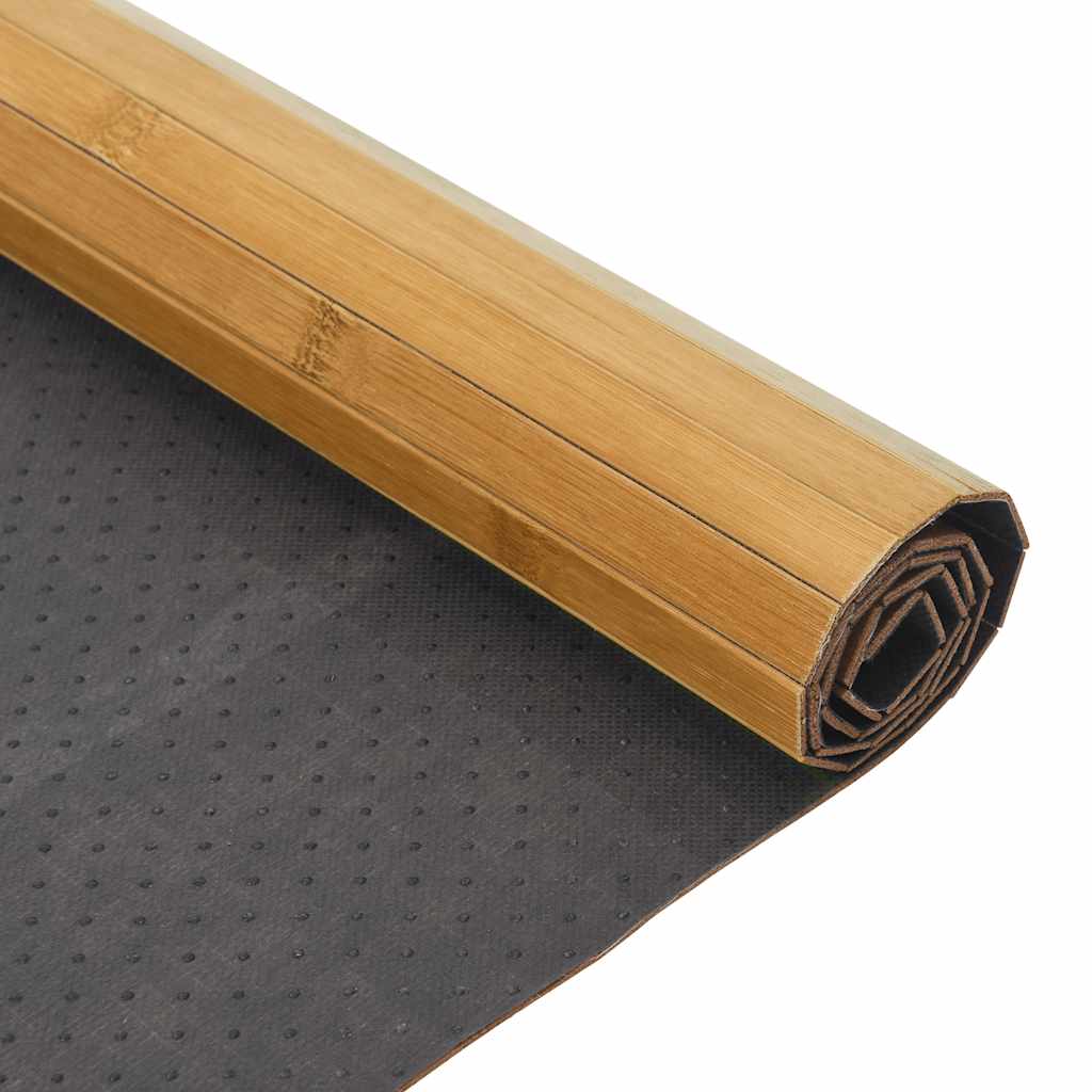 vidaXL Rug Rectangular Nature 80x500 cm Bamboo 5