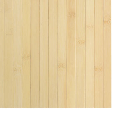 vidaXL Rug Rectangular Light Nature 100x500 cm Bamboo 6
