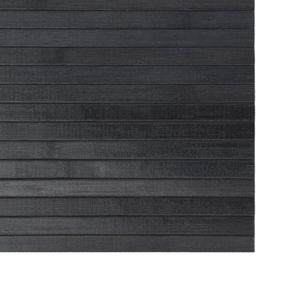vidaXL Rug Rectangular Grey 100x500 cm Bamboo 6