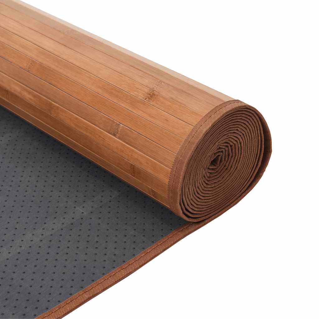 vidaXL Rug Rectangular Natural 80x400 cm Bamboo 5