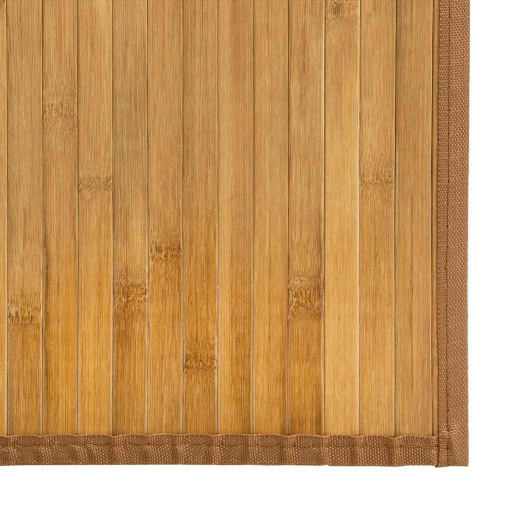 vidaXL Rug Rectangular Natural 80x400 cm Bamboo 6