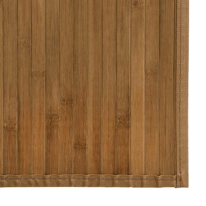 vidaXL Rug Rectangular Brown80x1000 cm Bamboo 6