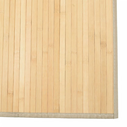 vidaXL Rug Rectangular Light Natural80x1000 cm Bamboo 6