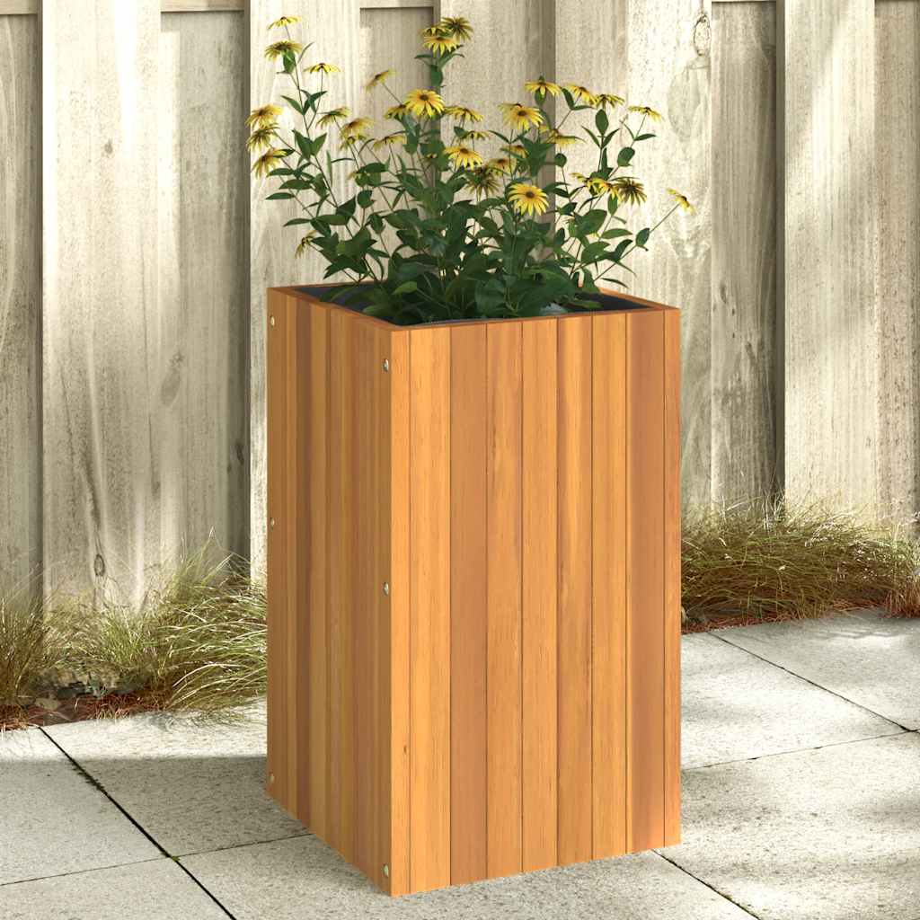 vidaXL Garden Planter 35x35x60 cm Solid Wood Acacia 1