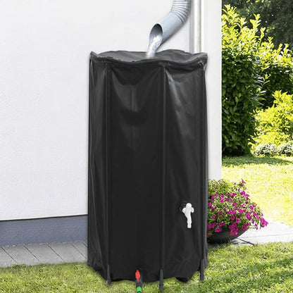 vidaXL Water Tank with Tap Foldable 380 L PVC 1