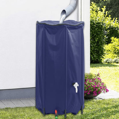 vidaXL Water Tank with Tap Foldable 380 L PVC 1