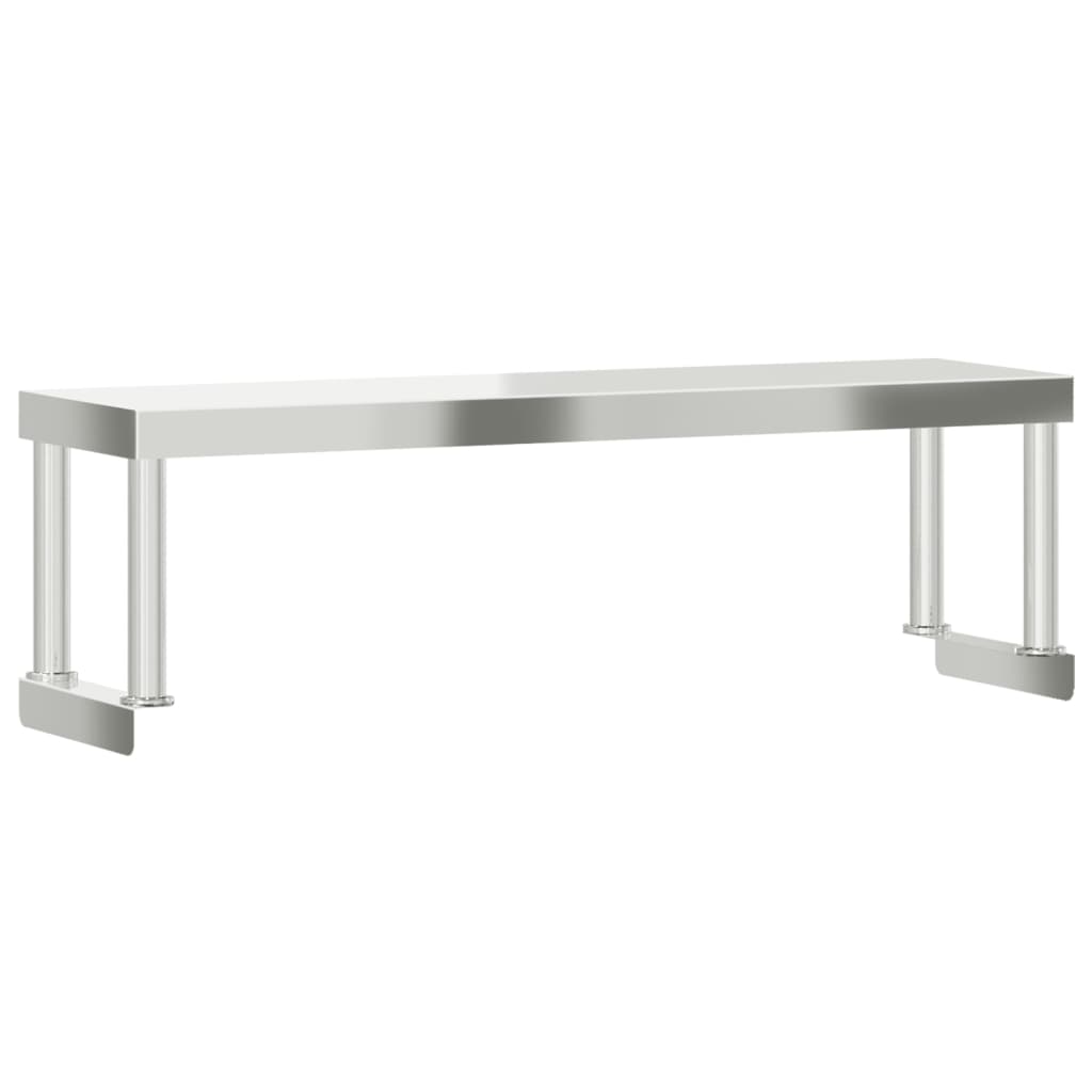 Work Table Overshelf Stainless Steel 110 x 30 x 35 cm