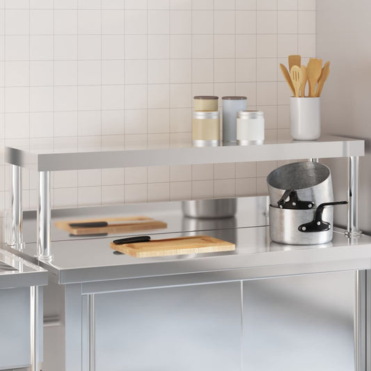 Work Table Overshelf Stainless Steel 110 x 30 x 35 cm