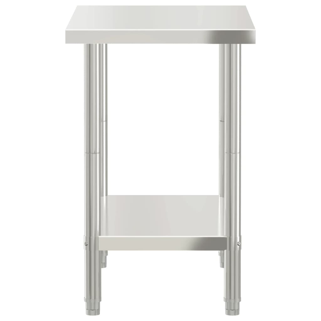 Kitchen Work Table Stainless Steel 82.5 cm 55 cm