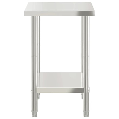 Kitchen Work Table Stainless Steel 82.5 cm 55 cm