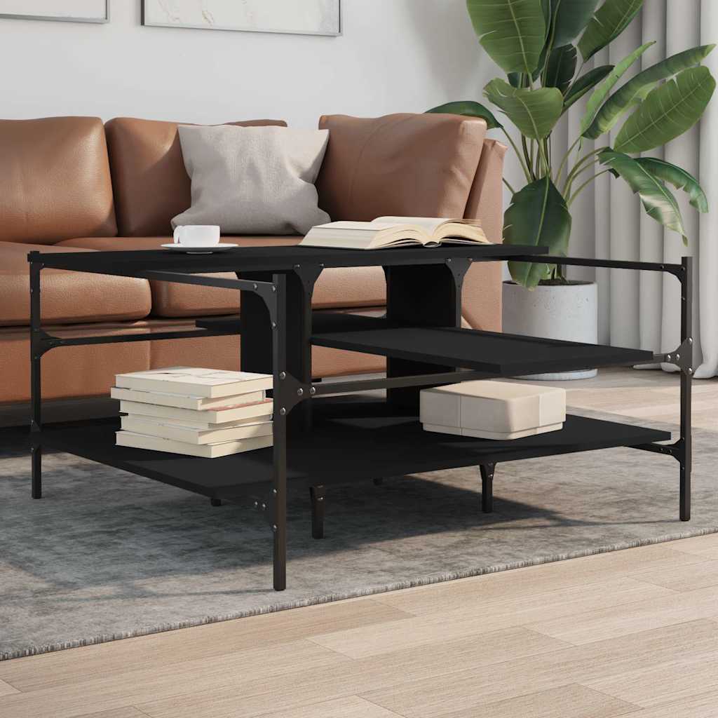 vidaXL Coffee Table 100x100x48.5 cm Engineered Wood