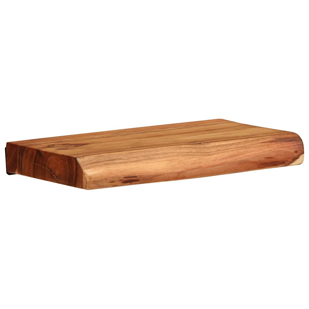 Wall Shelves 2 pcs 30x20x3,5 cm Solid Wood Acacia 30 x 20 x 3.5 cm