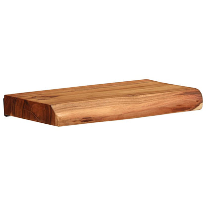 Wall Shelves 2 pcs 30x20x3,5 cm Solid Wood Acacia 30 x 20 x 3.5 cm