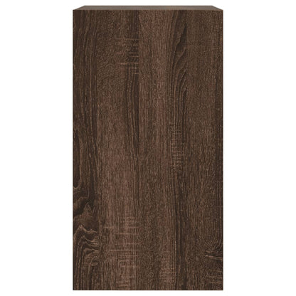 vidaXL Shoe Cabinet Brown Oak 60x34x63.5 cm Engineered Wood 6