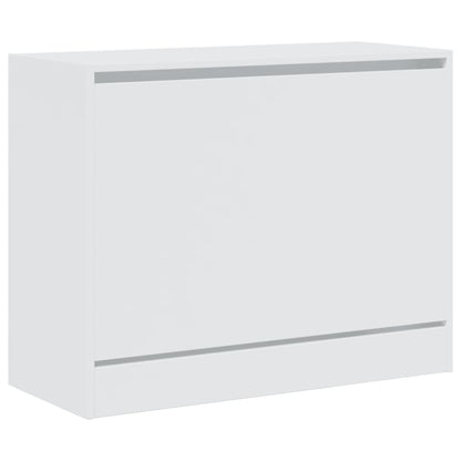 vidaXL Shoe Cabinet White 80x34x63 cm Engineered Wood 4