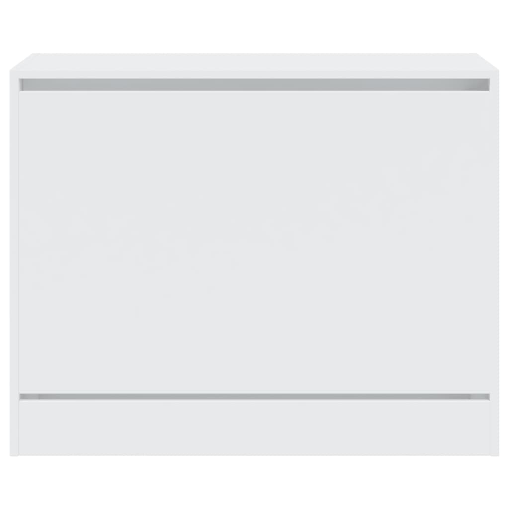 vidaXL Shoe Cabinet White 80x34x63 cm Engineered Wood 5