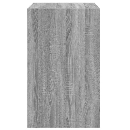 vidaXL Shoe Cabinet Grey Sonoma 60x42x69 cm Engineered Wood 6