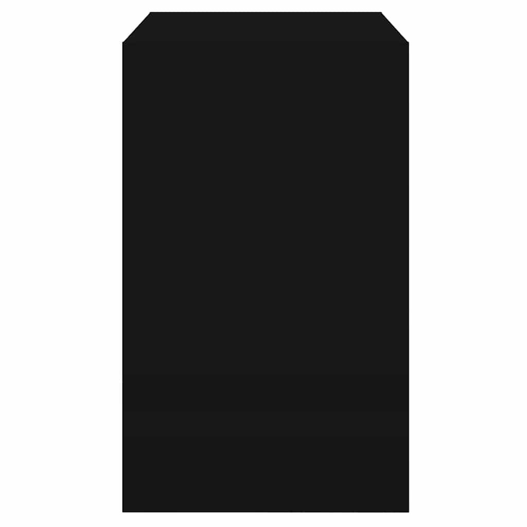 vidaXL Shoe Cabinet Black 80x42x69 cm Engineered Wood 6