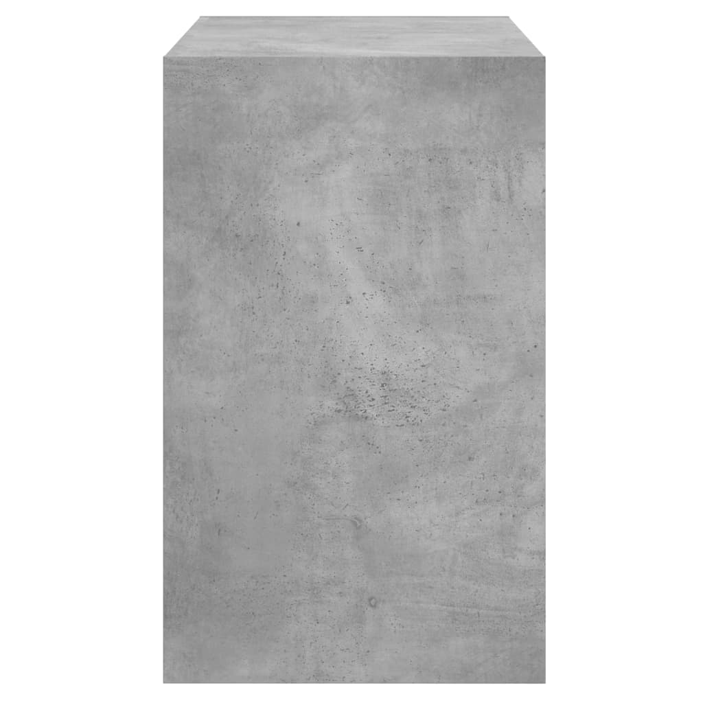 vidaXL Shoe Cabinet Concrete Grey 80x42x69 cm Engineered Wood 6