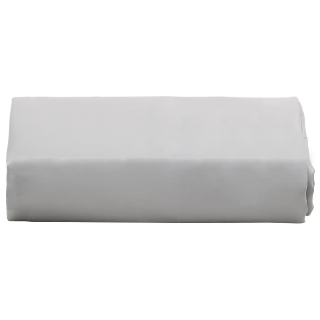 Tarpaulin 650 g/m² with Eyelets Grey 5 x 8 m
