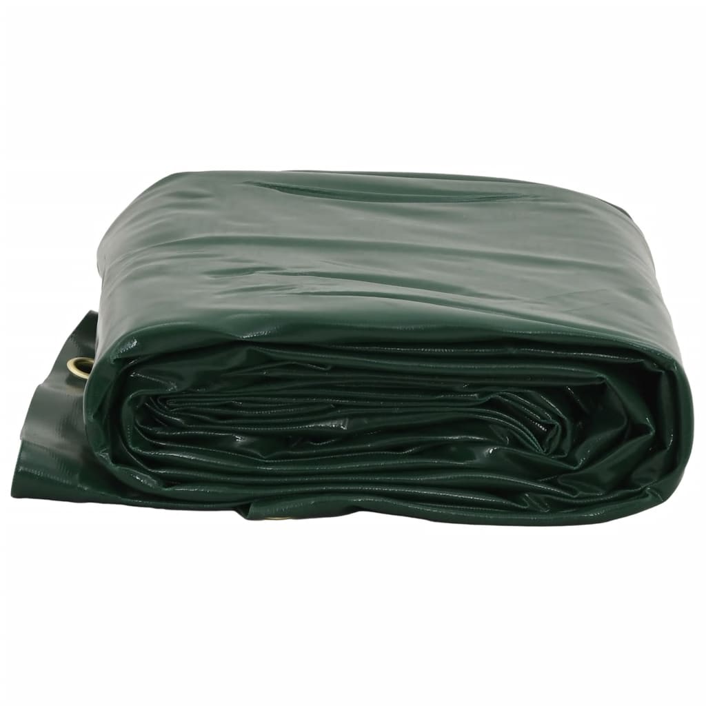 vidaXL Tarpaulin Green 2,5x4,5 m 650 g/m² 3