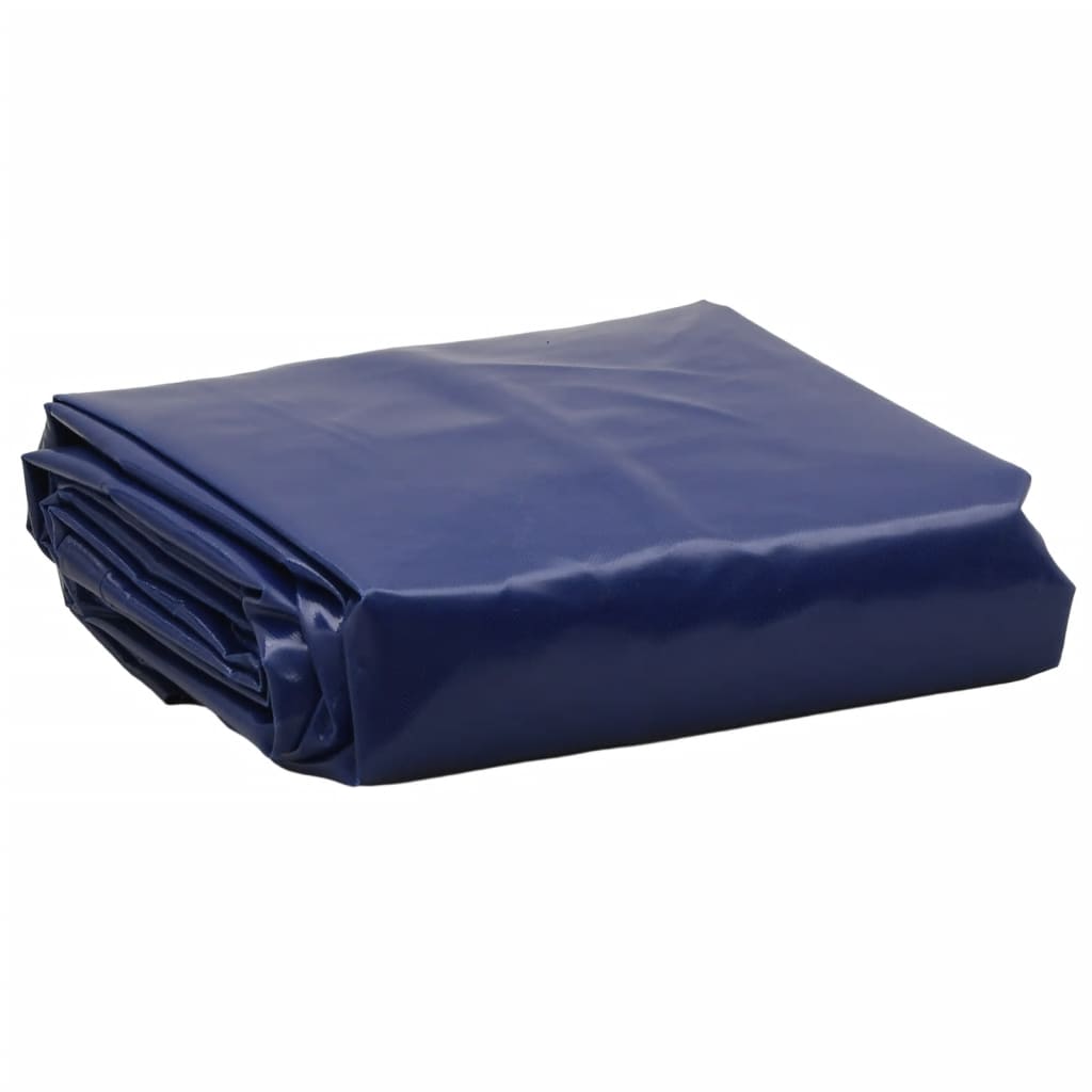 Tarpaulin 650 g/m² with Eyelets Blue 5 x 8 m