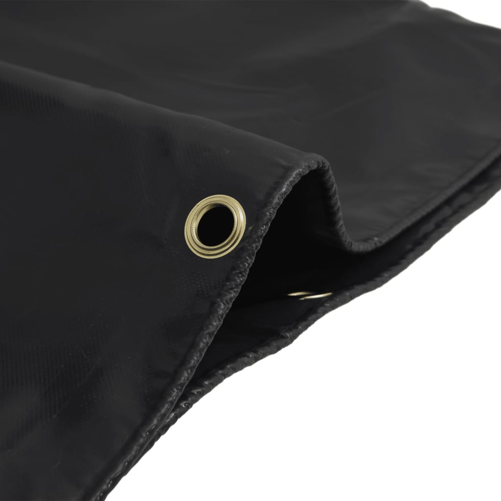 vidaXL Tarpaulin Anthracite 1,5x10 m 650 g/m² 4
