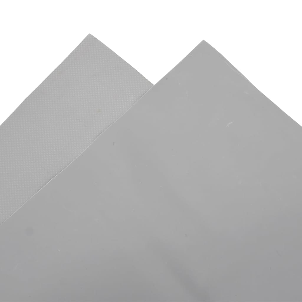 vidaXL Tarpaulin Grey 3x3 m 650 g/m² 5