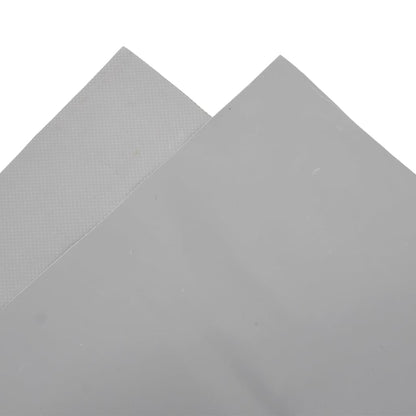vidaXL Tarpaulin Grey 3x3 m 650 g/m² 5