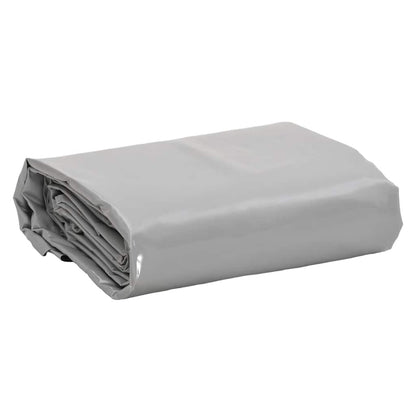 vidaXL Tarpaulin Grey 3x4 m 650 g/m² 1