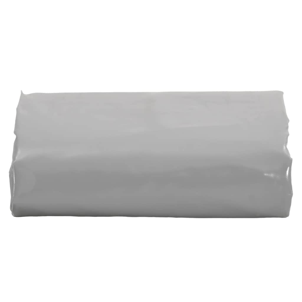 vidaXL Tarpaulin Grey 3x4 m 650 g/m² 2