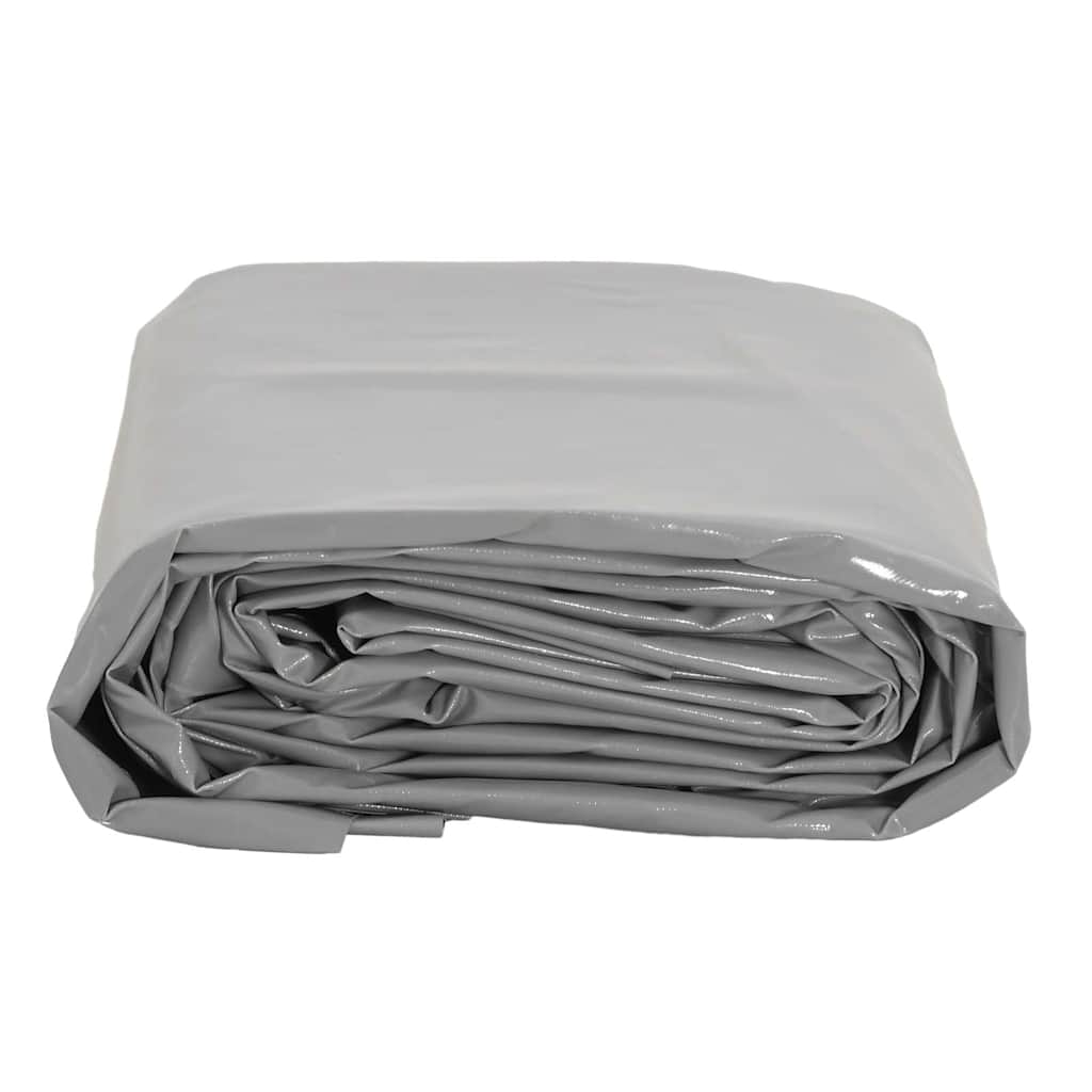 vidaXL Tarpaulin Grey 3x4 m 650 g/m² 3