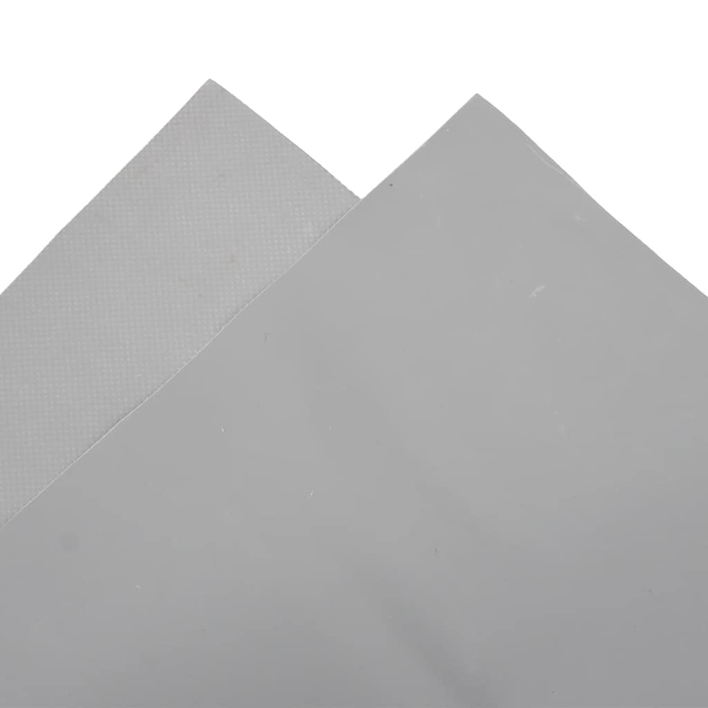 vidaXL Tarpaulin Grey 3x4 m 650 g/m² 5
