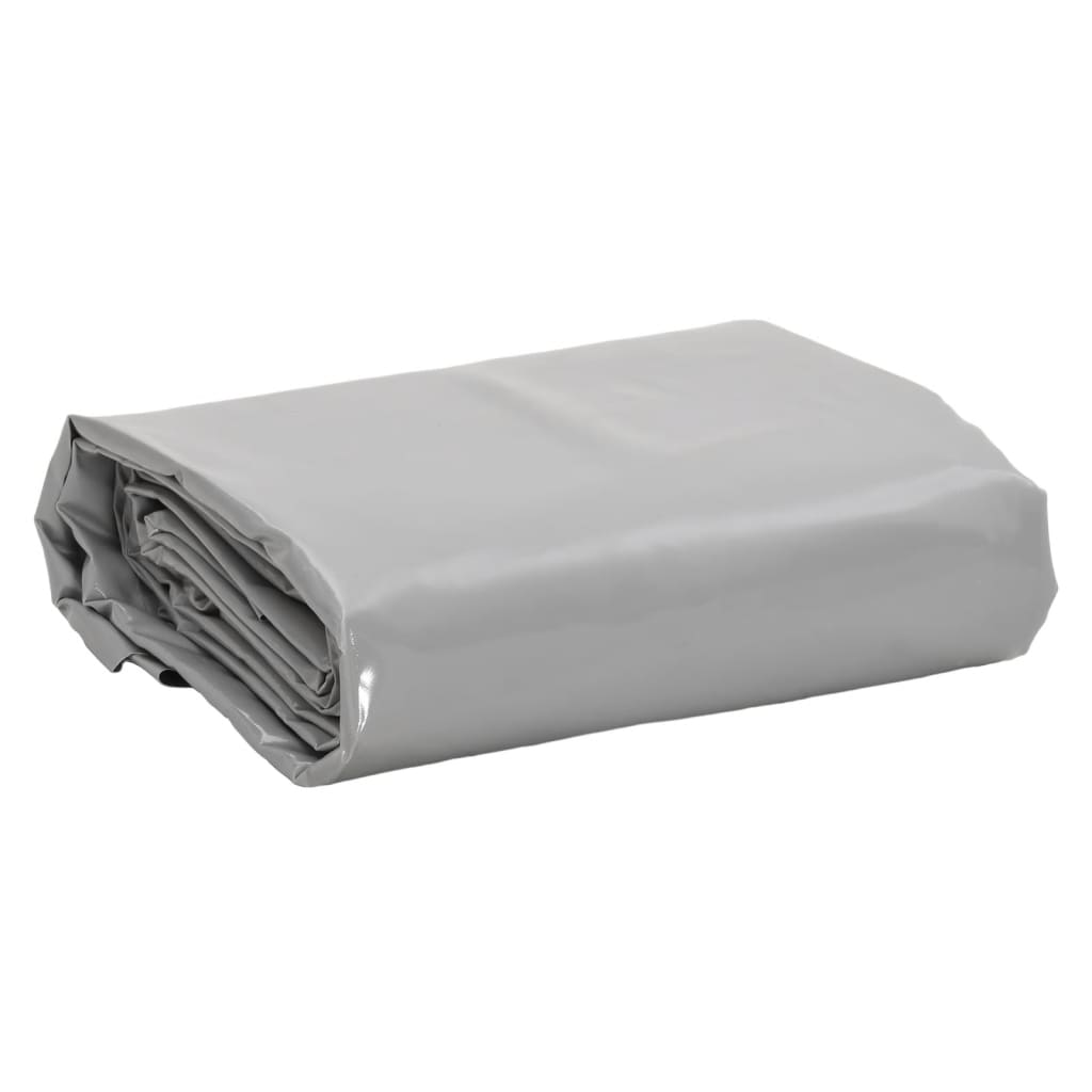 vidaXL Tarpaulin Grey 2,5x3,5 m 650 g/m² 1