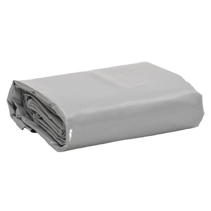 vidaXL Tarpaulin Grey 2,5x3,5 m 650 g/m² 1