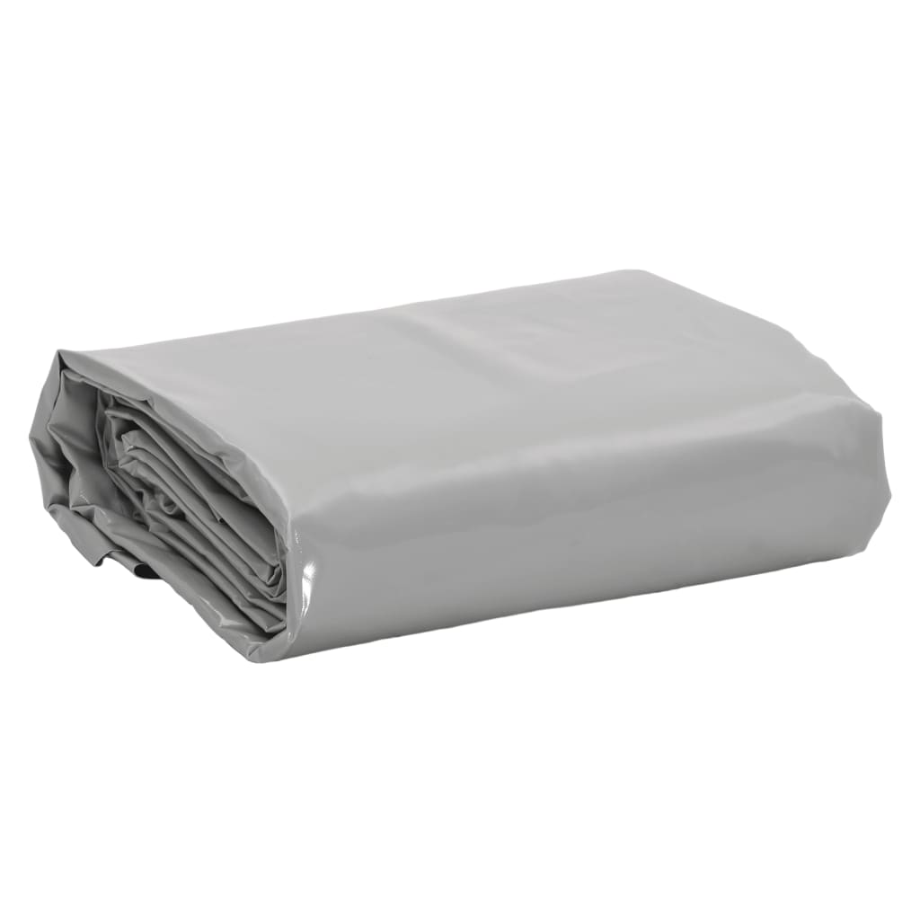 vidaXL Tarpaulin Grey 2,5x4,5 m 650 g/m² 1