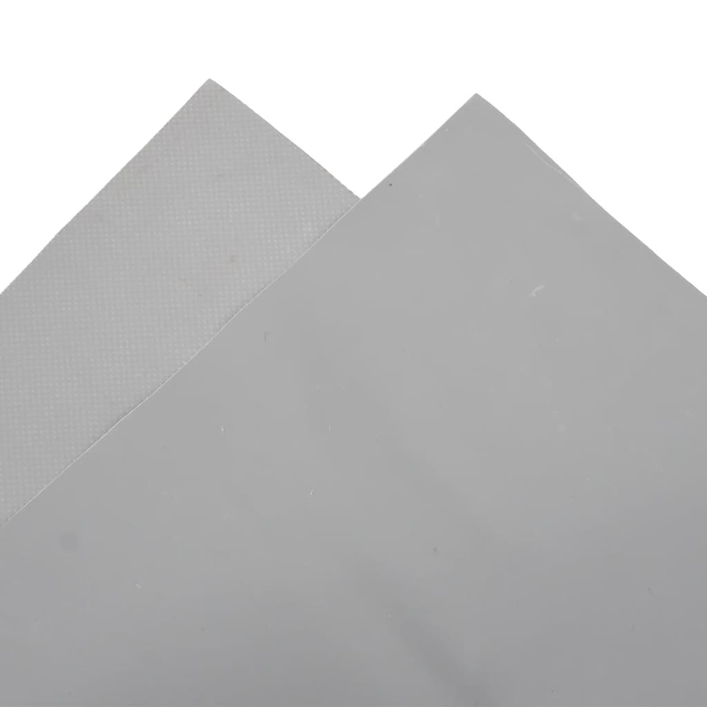 vidaXL Tarpaulin Grey 2,5x4,5 m 650 g/m² 5