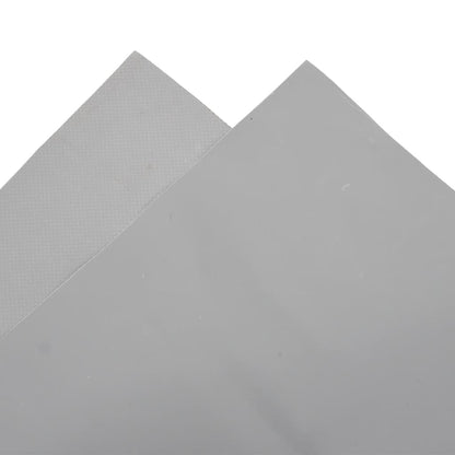vidaXL Tarpaulin Grey 2,5x4,5 m 650 g/m² 5