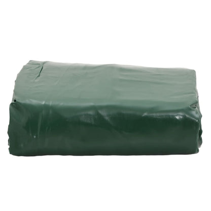 vidaXL Tarpaulin Green 3x5 m 650 g/m² 2