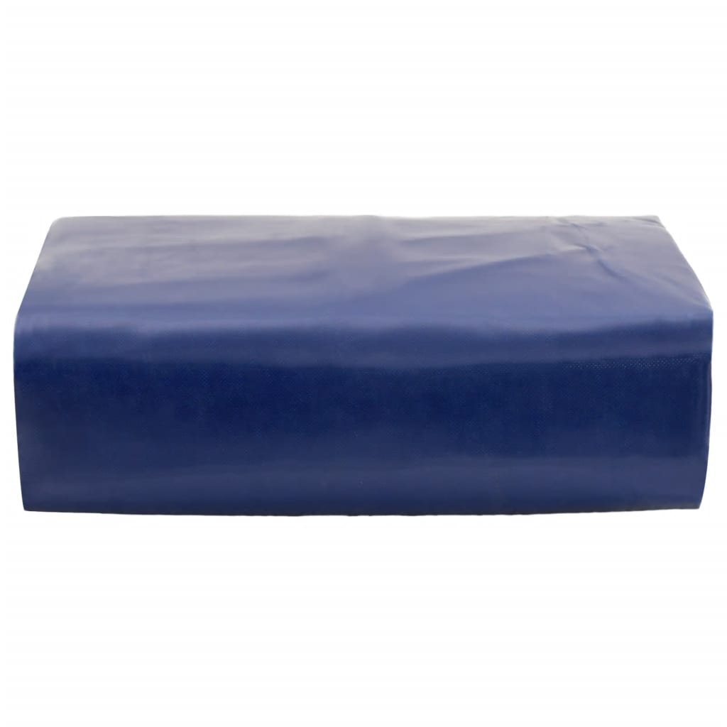 vidaXL Tarpaulin Blue 4x4 m 650 g/m² 2