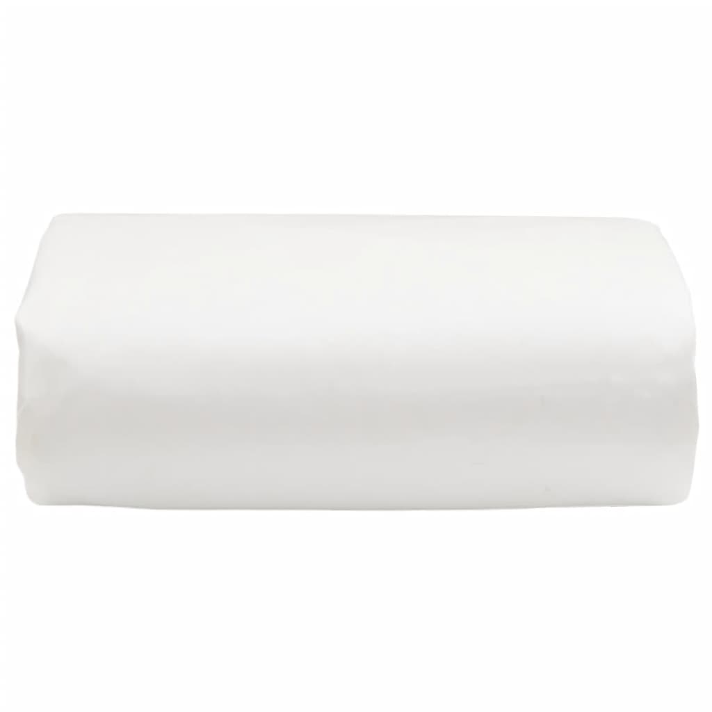 vidaXL Tarpaulin White 3x3 m 650 g/m² 2