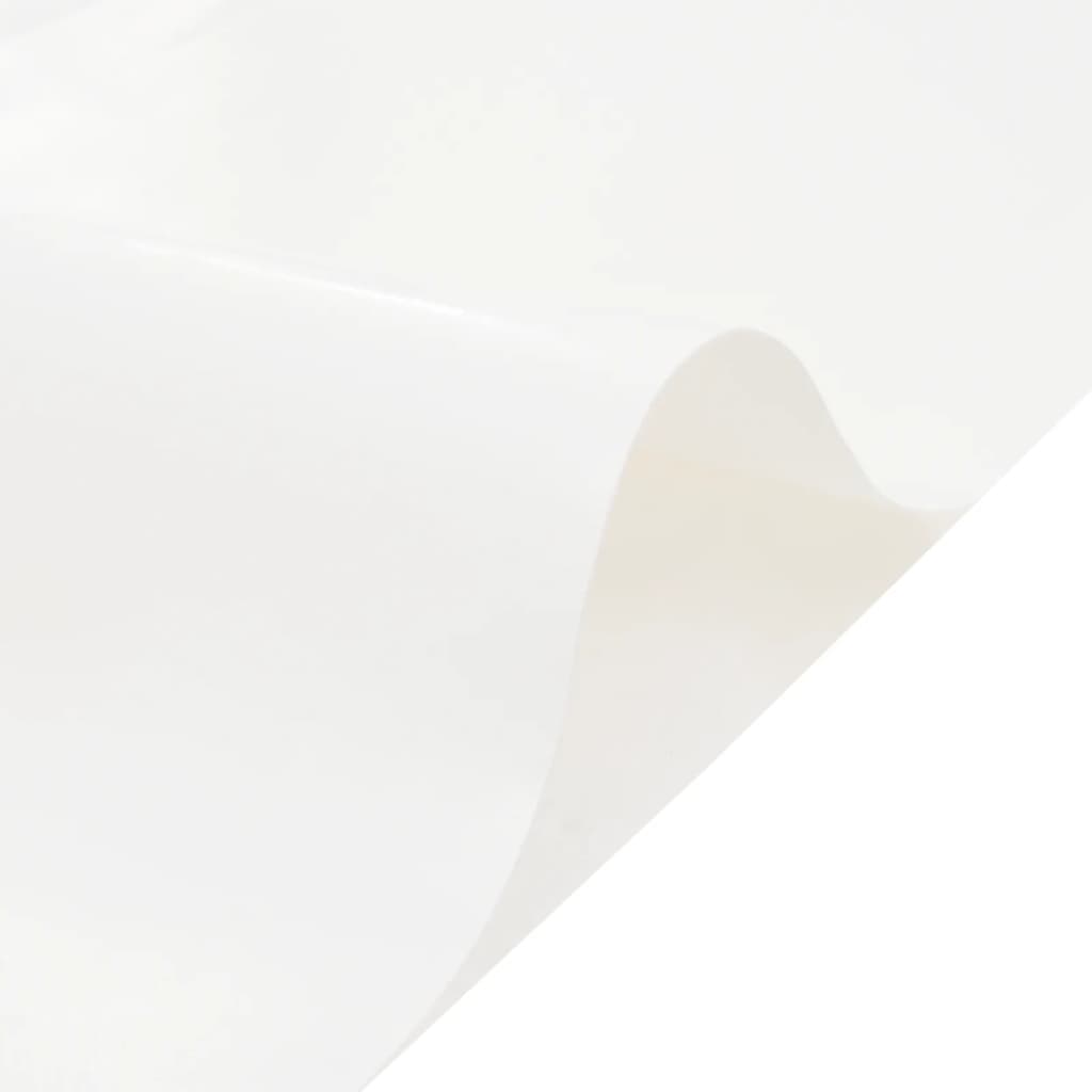 vidaXL Tarpaulin White 3x3 m 650 g/m² 4