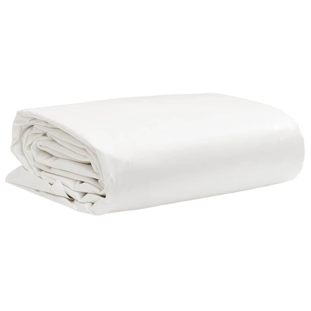 vidaXL Tarpaulin White 2,5x3,5 m 650 g/m² 1