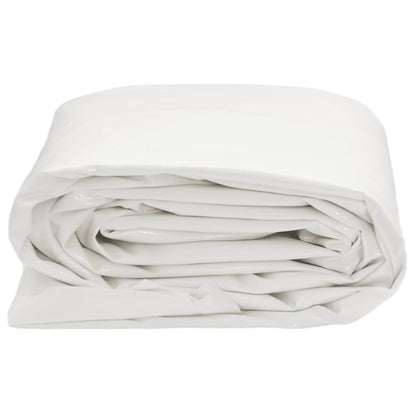 vidaXL Tarpaulin White 2,5x3,5 m 650 g/m² 3