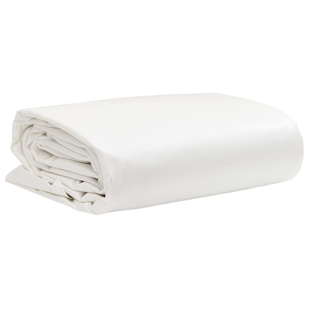 vidaXL Tarpaulin White 2,5x4,5 m 650 g/m² 1